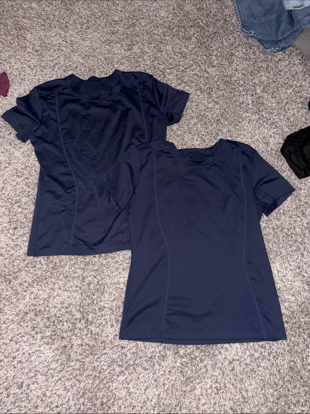 Amazon Navy Short Sleeve Athletic Tee - Pack of 2